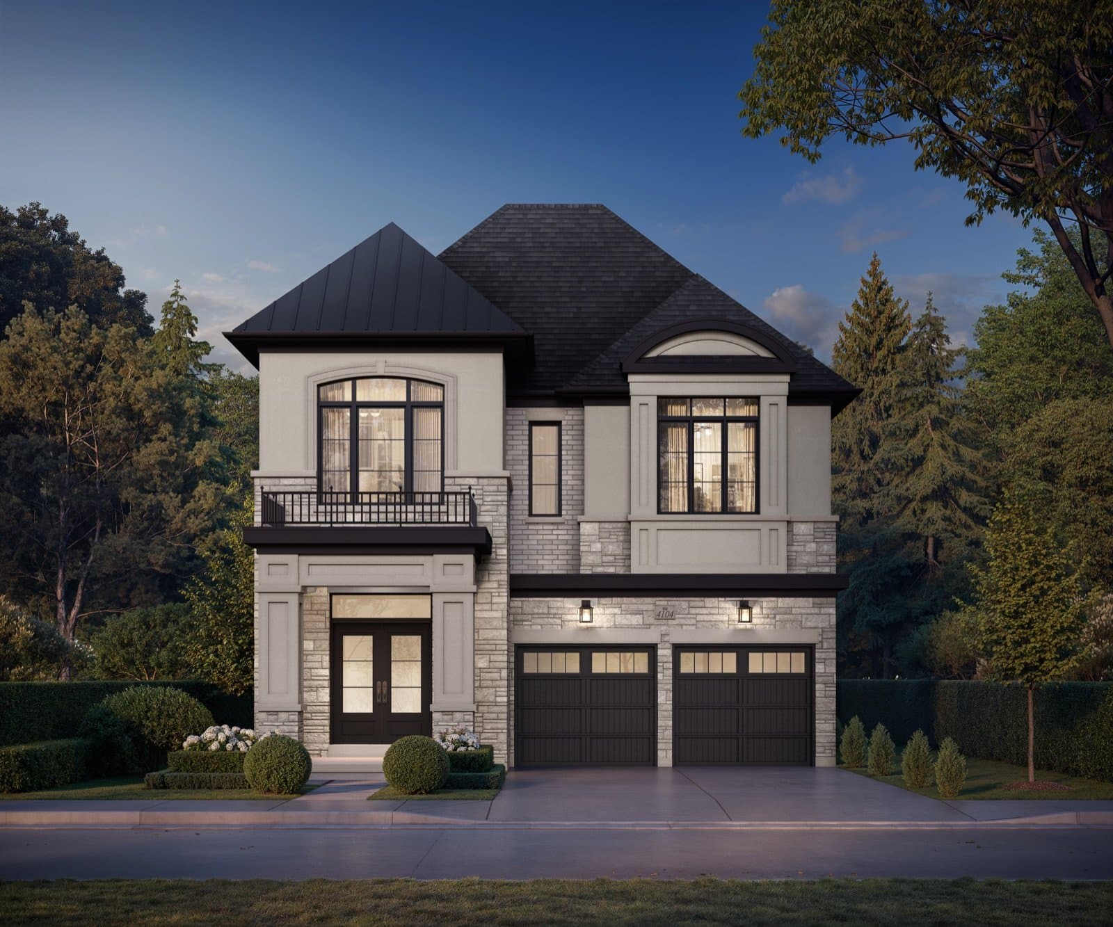 Rosemont Grove 41' detached residence by Hallett Homes in Brampton